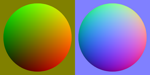 Normal mapping calculated blue channel.png